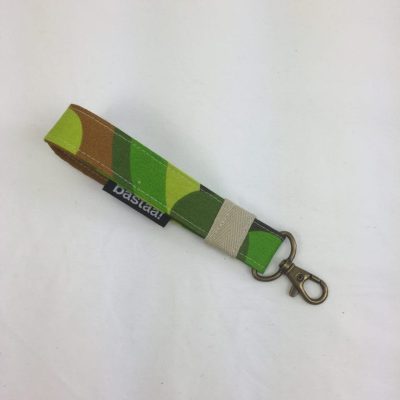 sleutelhanger - patroon groen - 2 soorten