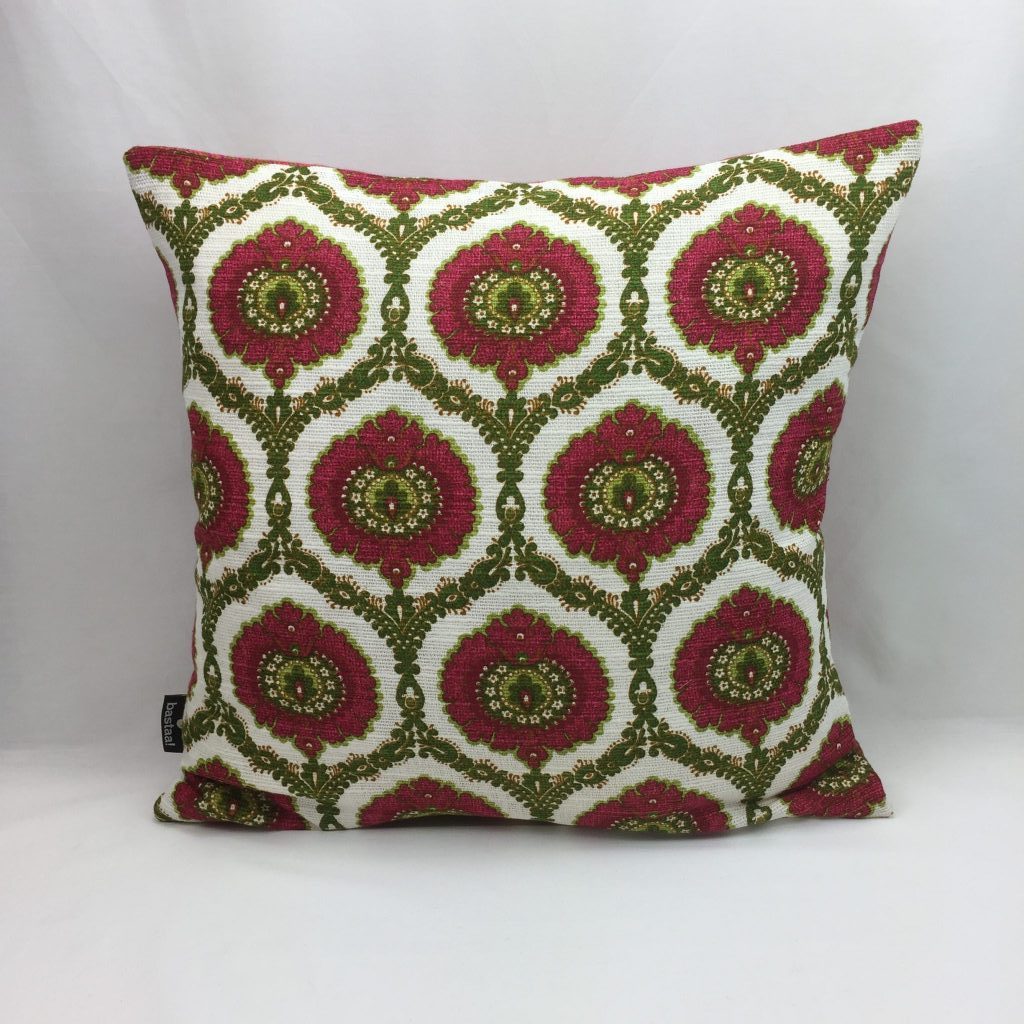 bloem blad patroon roze effen - Afbeelding 8