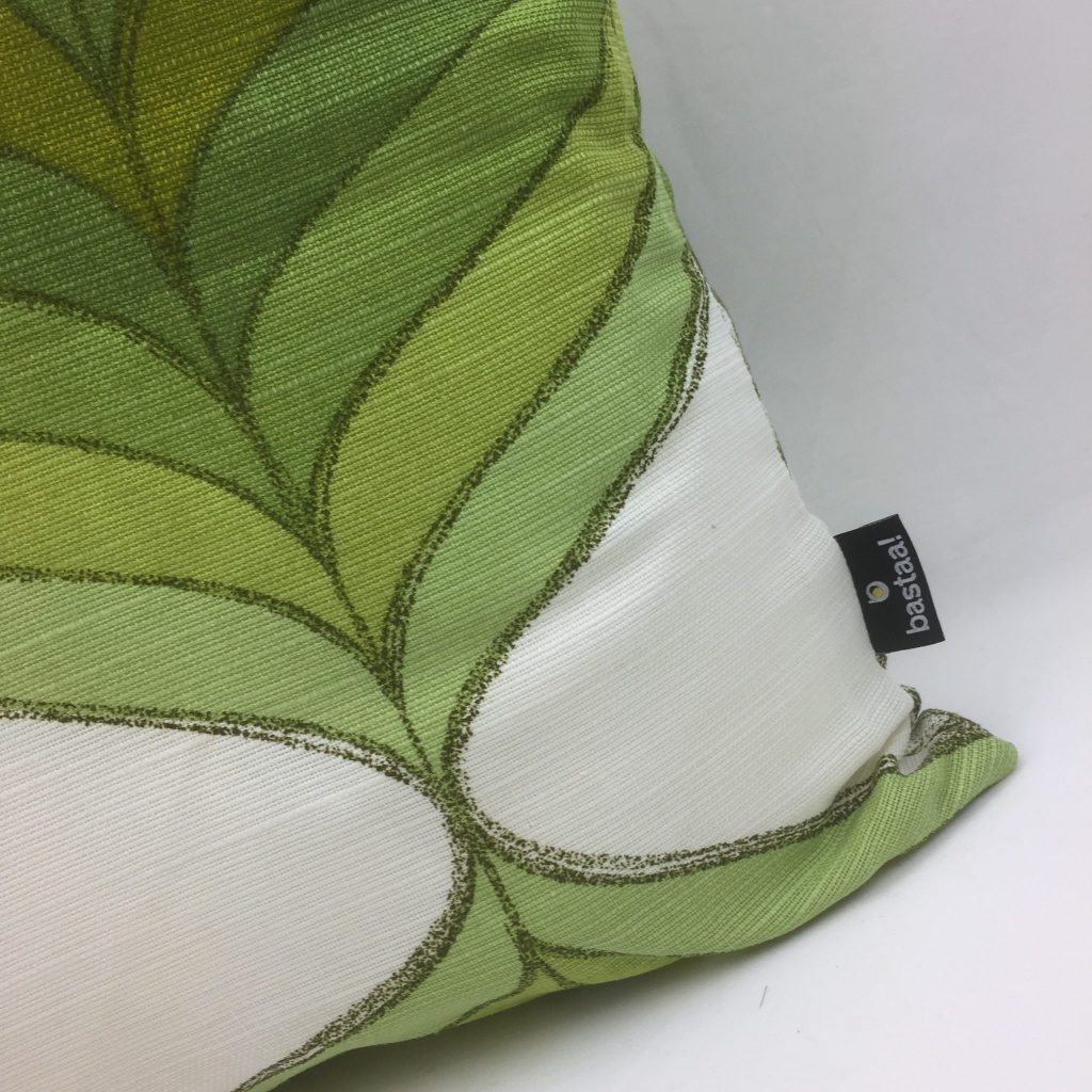 blad groen wit - retro kussen - Afbeelding 7