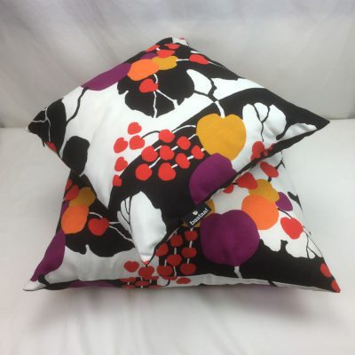 bloem zwart wit kleuren retro stof 2