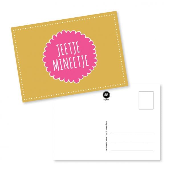 Jeetje mineetje kaart