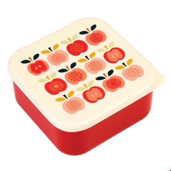 Brandweerman Delegeren T lunchbox snackdoosje - vintage appel - set van 3 - Bastaa!