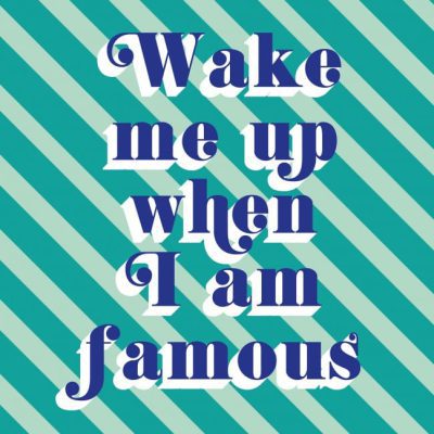 Wake me up - Quote kaart