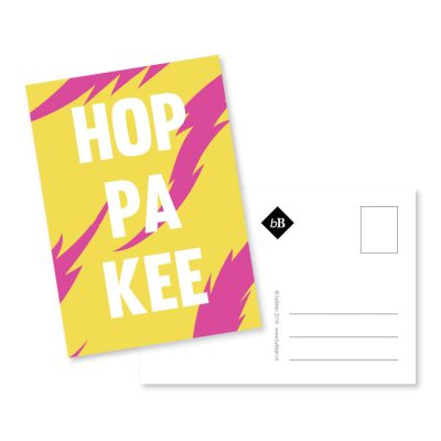 kaart hoppakee ansichtkaart