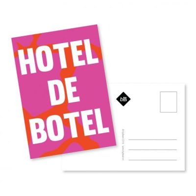 Wenskaart Hoteldebotel