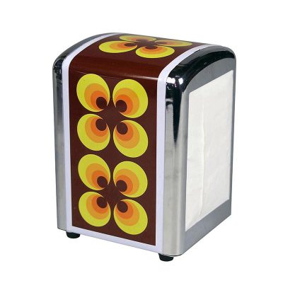 servettenhouder ramona geel cabanaz navulbaar