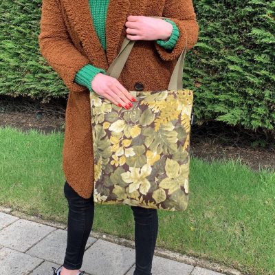 totebag shopper groen