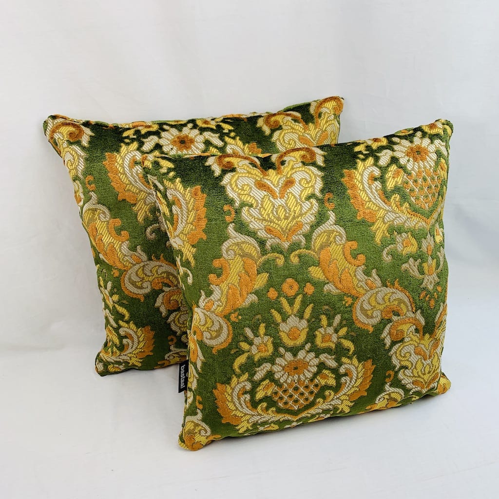 kussens 40x40cm brocante jacquard velours