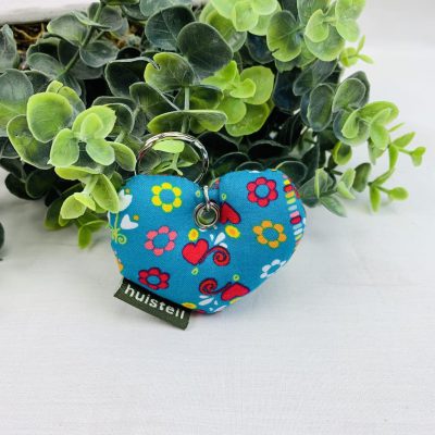hartjes sleutelhanger retro
