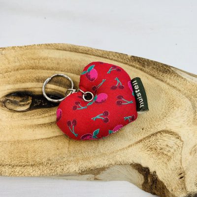 hartjes sleutelhanger retro