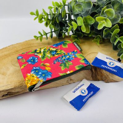 pasjeshouder stof retro