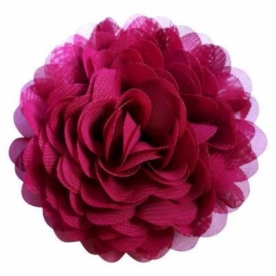 haarspeld corsage bloem roze