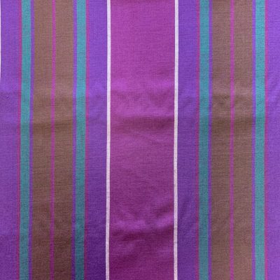 stof retro paars met groen