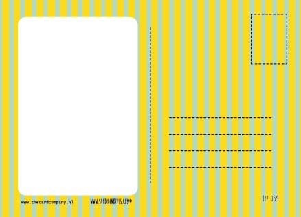 rainbow achterkant kaart