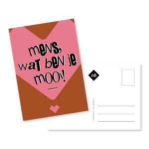 ansichtkaart compliment