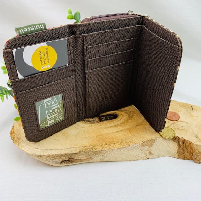 binnenkant retro portemonnee