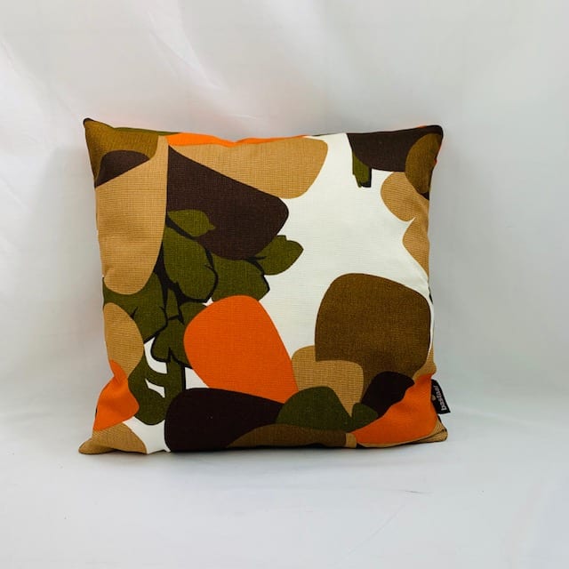 oranje bruin groen - kussens retro - Afbeelding 5