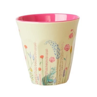 melamine beker medium summer flower