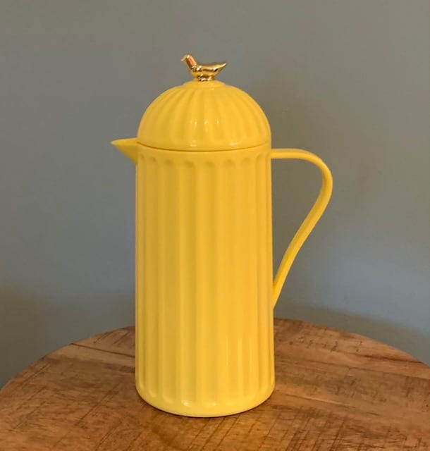 thermoskan 1 liter gouden vogeltje