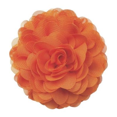 haarspeld bloem oranje