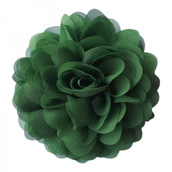 corsage groen haarspeld