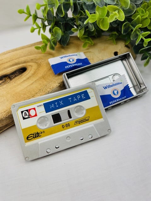 retro cassette doosje