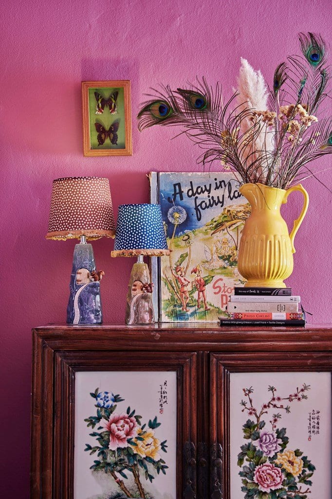 grote bloemenvaas yellow