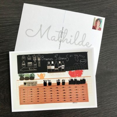 ansichtkaart mathilde