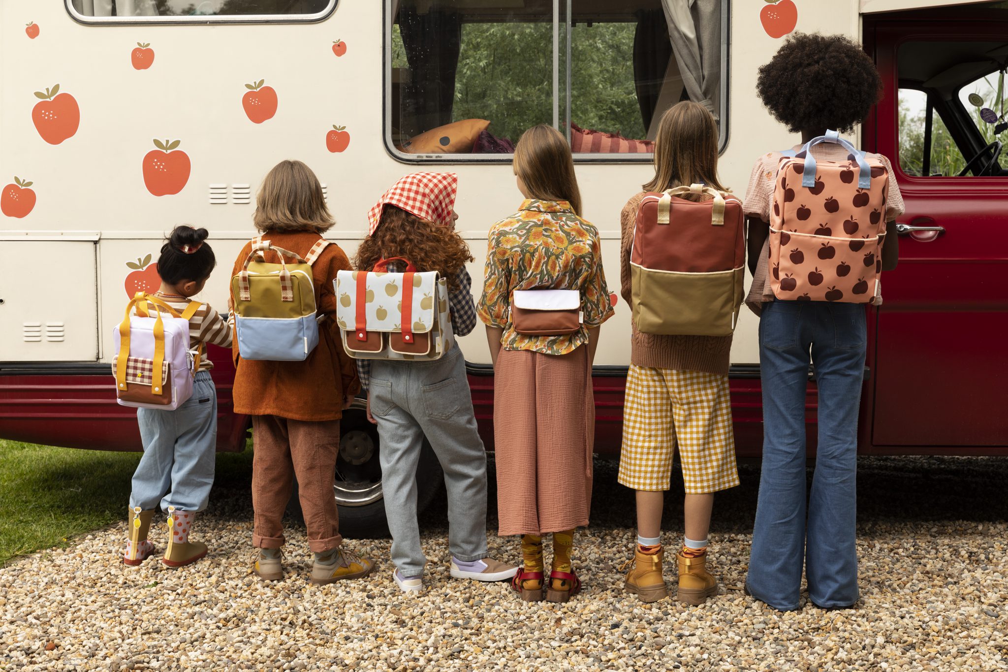 Hippe rugtassen groot en klein