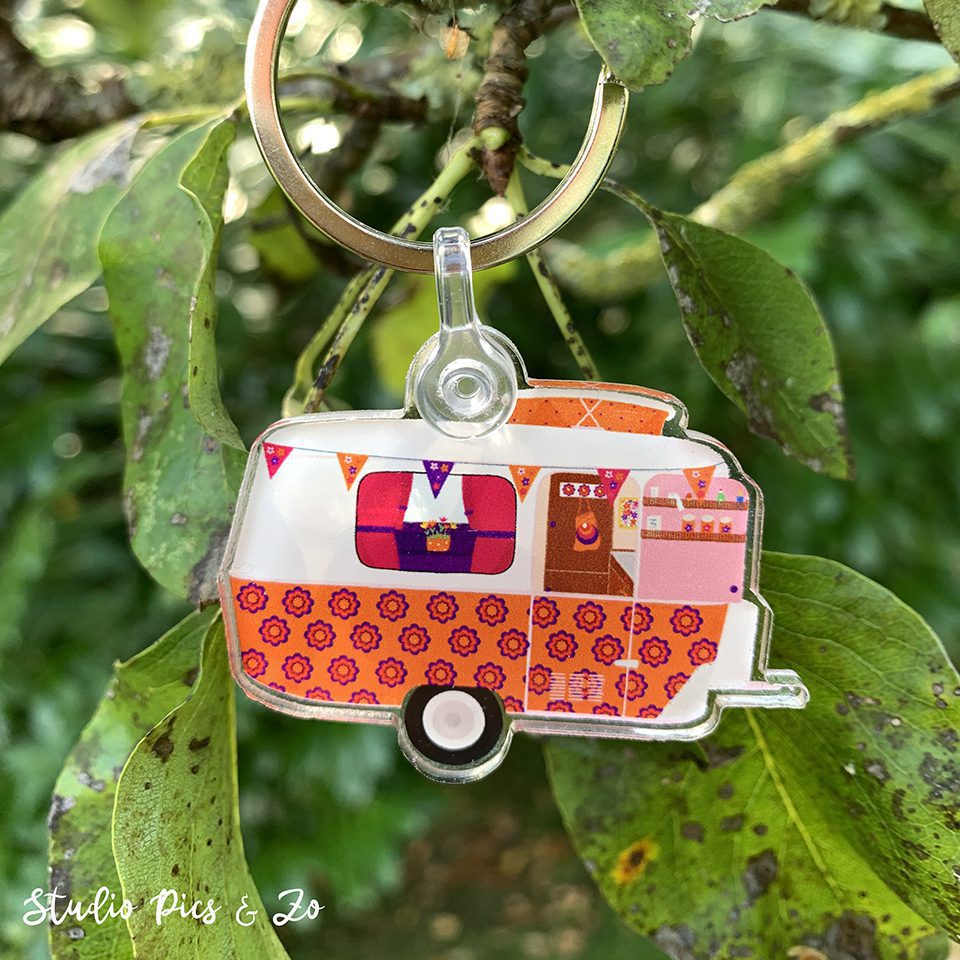 Sleutelhanger Tent I Love Kamperen – I Love Kamperen Shop