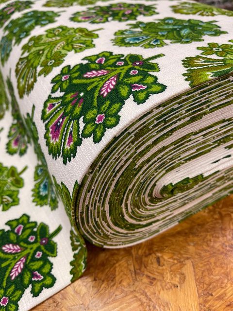 gordijnstof jaren 70