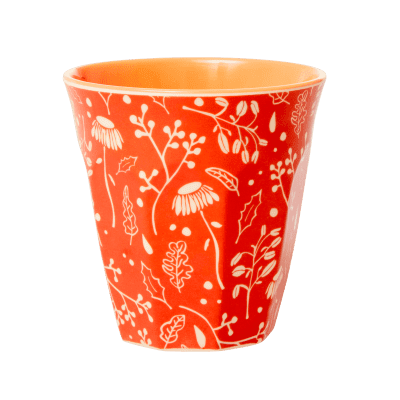 Melamine cup oranje rice