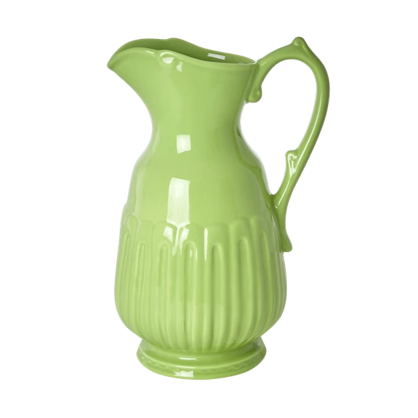 Grote vaas groen keramiek