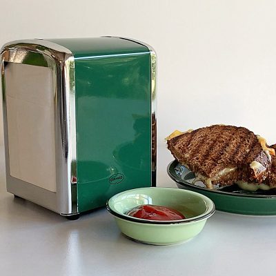 tissue dispenser pine green