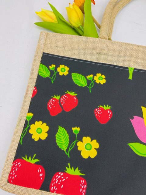 Jute shopper Jumbo: 45 x 21 x 39 cm