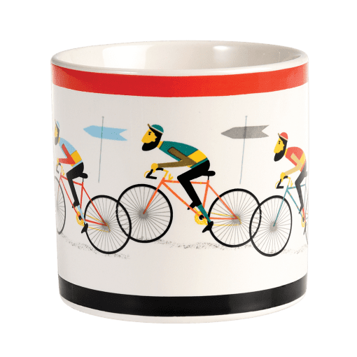 koffie mok wielrennen