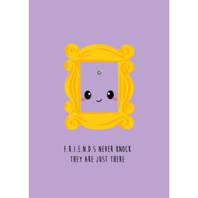 ansichtkaart friends