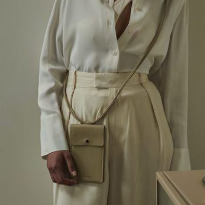 telefoontasje met koord