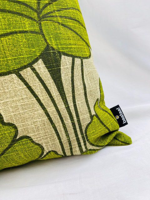 Leaf - blad lichtgroen groot - kussens retro - Afbeelding 3