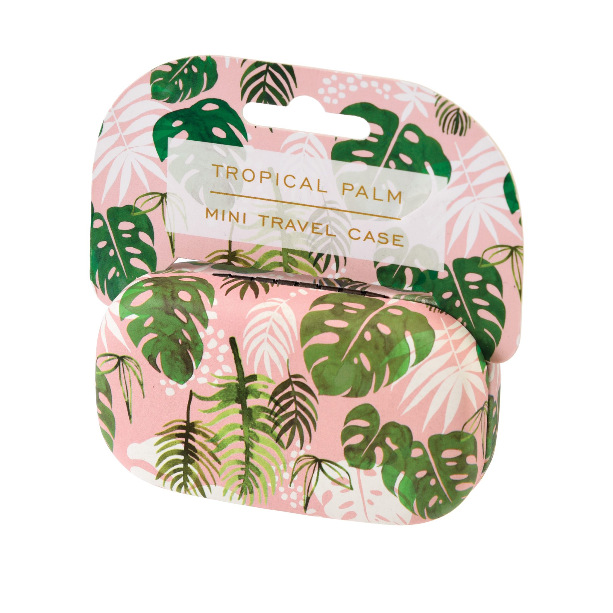 Mini travel case - Tropical Palm - Rex London