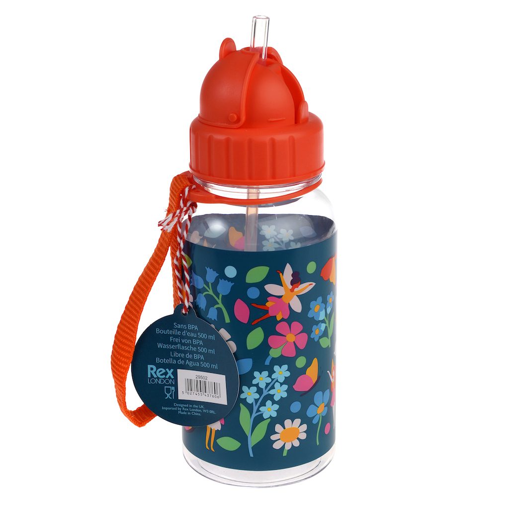 waterfles kind met rietje 500 ml