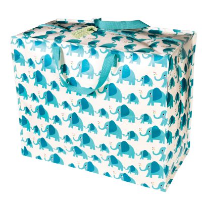 Boodschappentas met olifanten