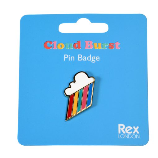 rainbow pin badge