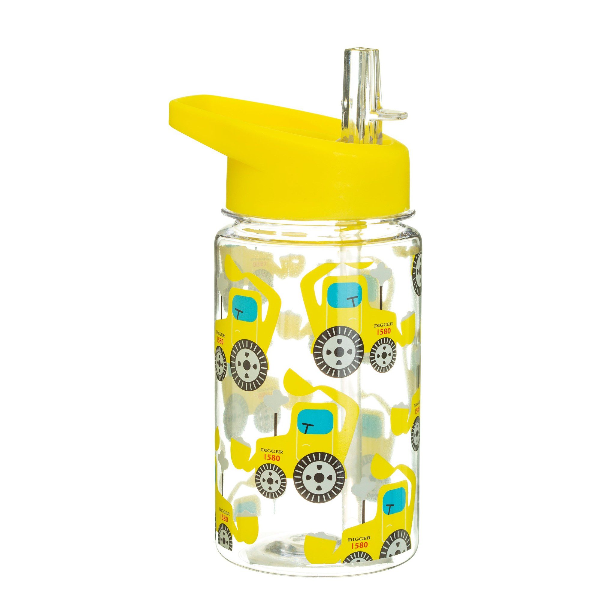 Kambukka Lagoon Drinkfles voor kinderen 400ml Disco Zoo - met geïntegreerd rietje