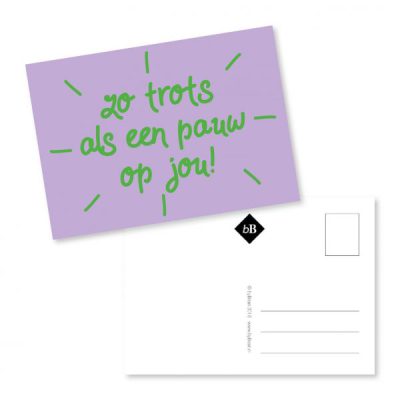 ansichtkaart leuke quote