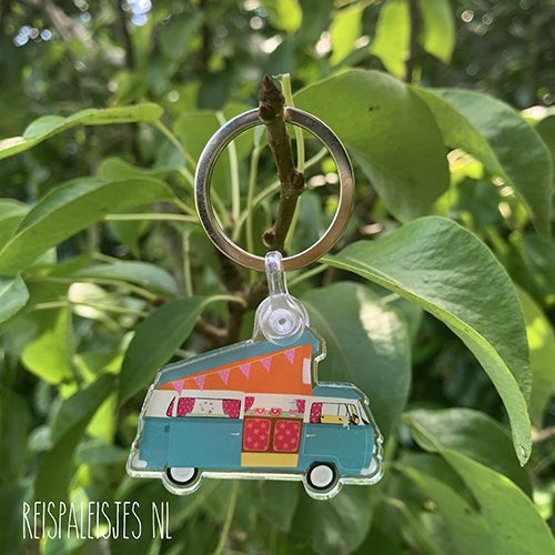 sleutelhanger camper retro