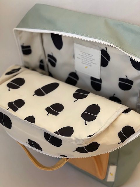 binnenkant tas rugtas