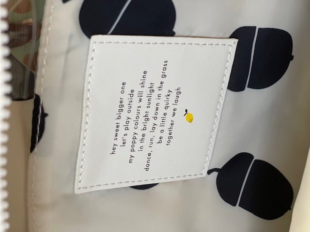 binnenkant tas rugtas