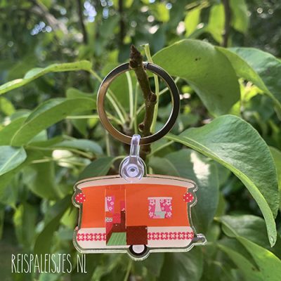 sleutelhanger vouwwagen retro