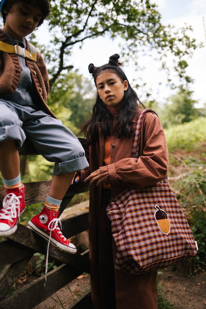 ruime shopper van stof